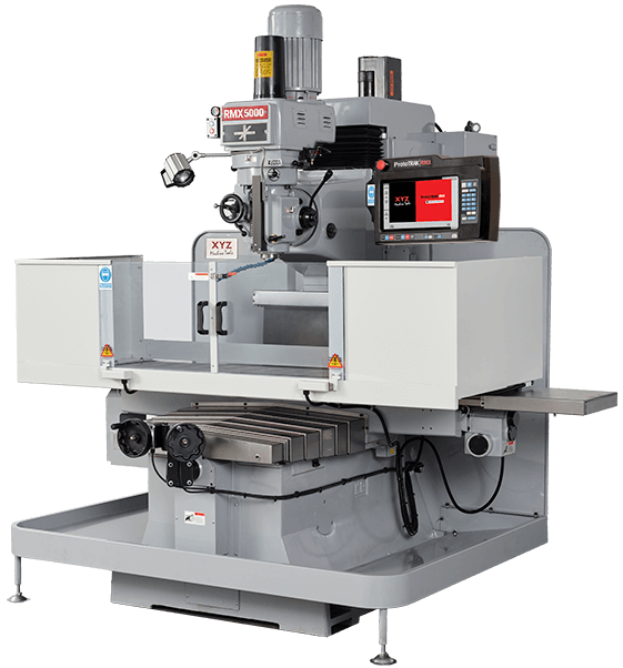 XYZ RMX 5000 bedfreesmachineProtoTRAK freesmachines